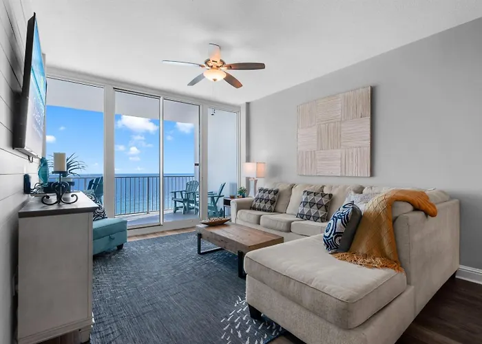 Apartment 2 Bedroom Lighthouse Wbunk, 3 Pools! Direct Beachfront Free Daily Activities Gulf Shores