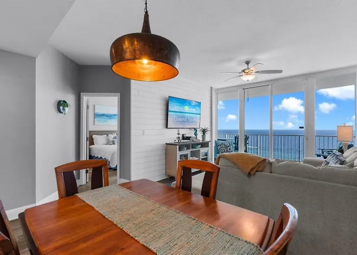 2 Bedroom Lighthouse Wbunk, 3 Pools! Direct Beachfront Free Daily Activities Apartment Gulf Shores