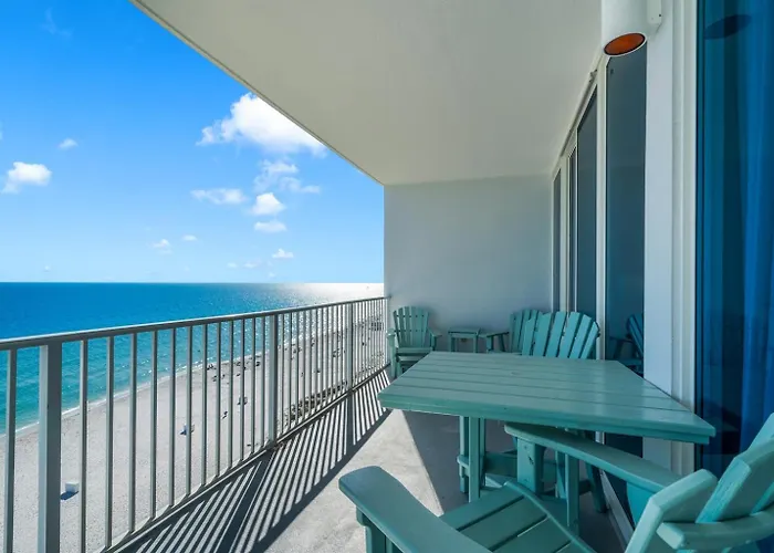 2 Bedroom Lighthouse Wbunk, 3 Pools! Direct Beachfront Free Daily Activities Apartment Gulf Shores